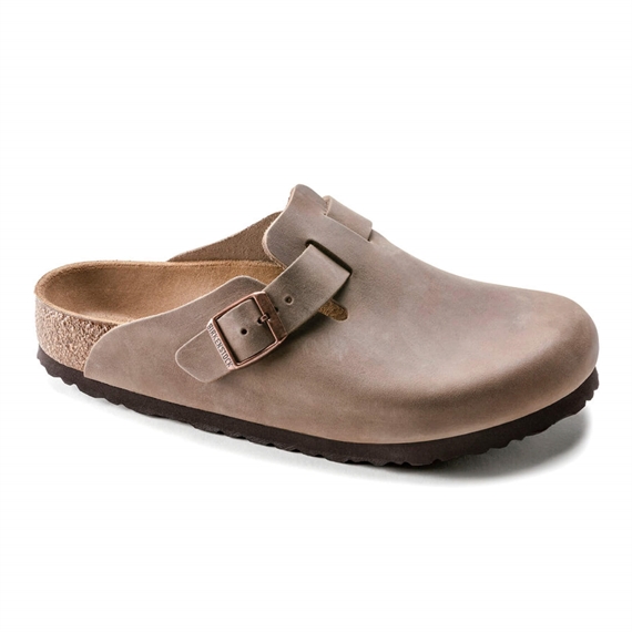 Birkenstock Boston BS Clogs, Tabacco Brown 